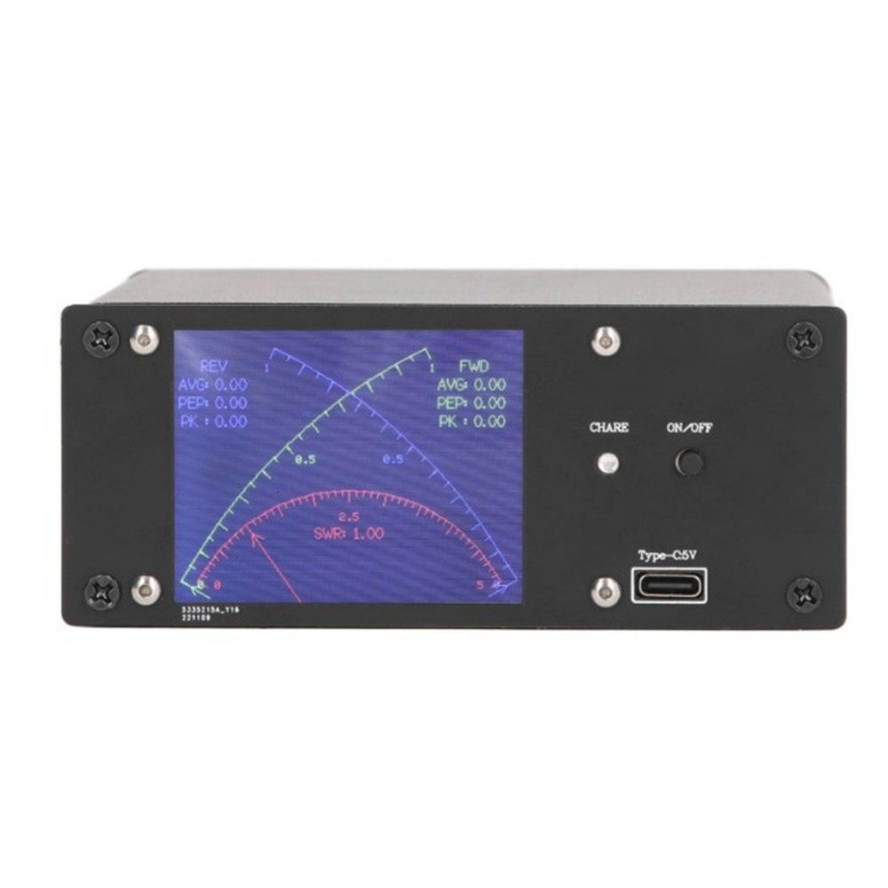 Full Touchscreen Shortwave Meter Standing-Waves Meter with over Voltage5607