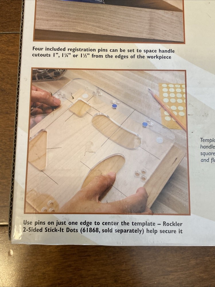 ROCKLER 4-IN 1 CUTTING BOARD HANDKE ROUTING TEMPLATE