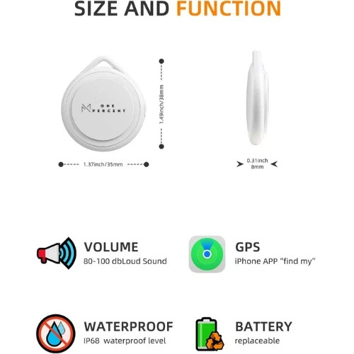3 PACK Smart Air Tag GPS Bluetooth Tracking for Keys Finder GPS Tracker iOS only