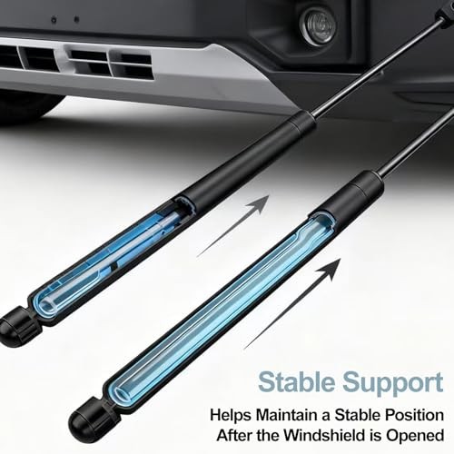 2Pcs 7043889 Front Window Lift Support Windshield Tipout Fit for Gas Shock