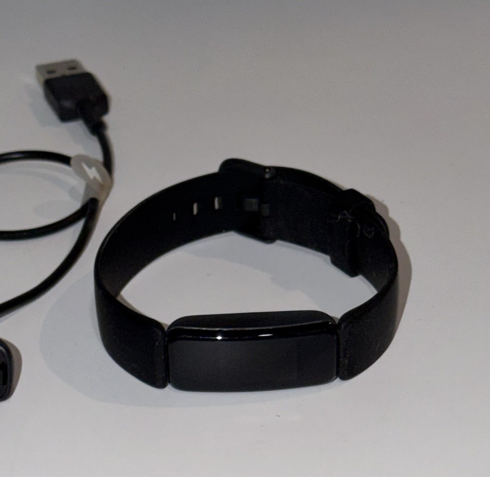 Fitbit Inspire 2 Activity Tracker Black Heart Rate Smart Watch Small Large Band