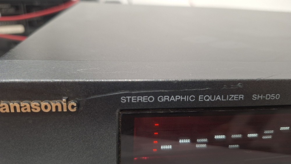 [ Add Video ] Panasonic SH-D50 Graphic Equalizer Vintage Tested EQ Function
