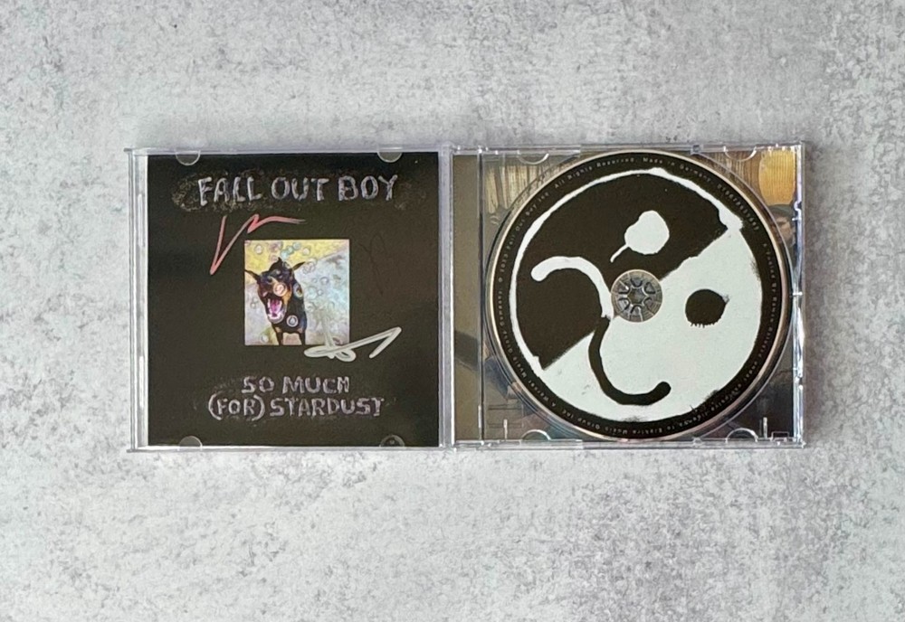Fall Out Boy So Much (for) Stardust Box, CD, Autographed Insert