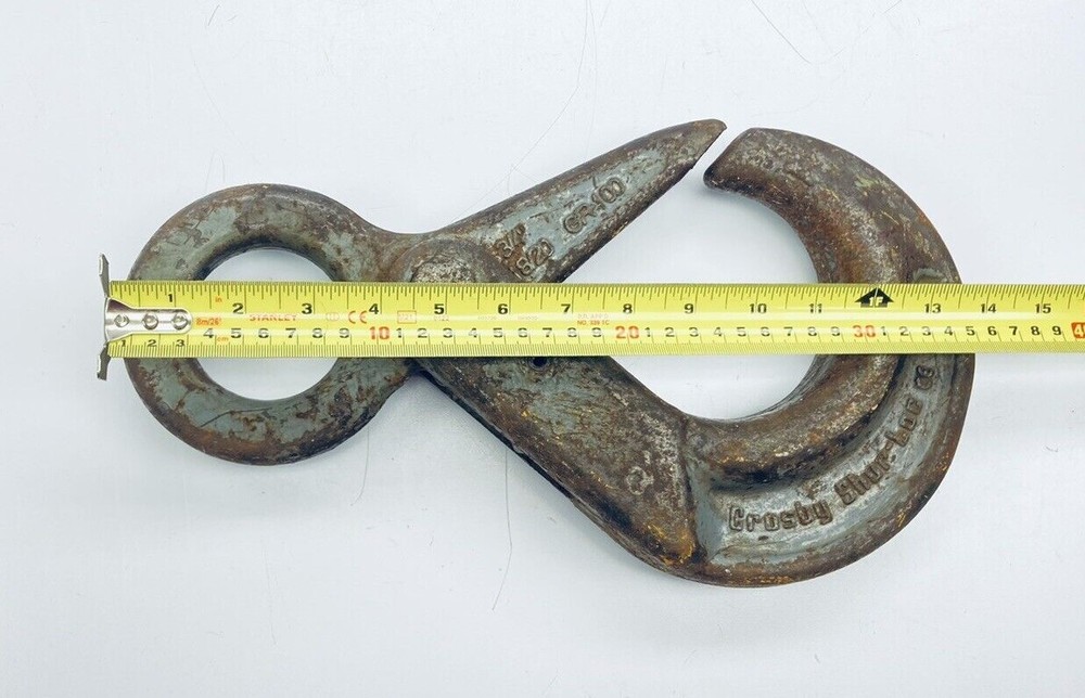 CROSBY SHUR-LOC 18/20 GR100 3/4" LIFTING HOOK