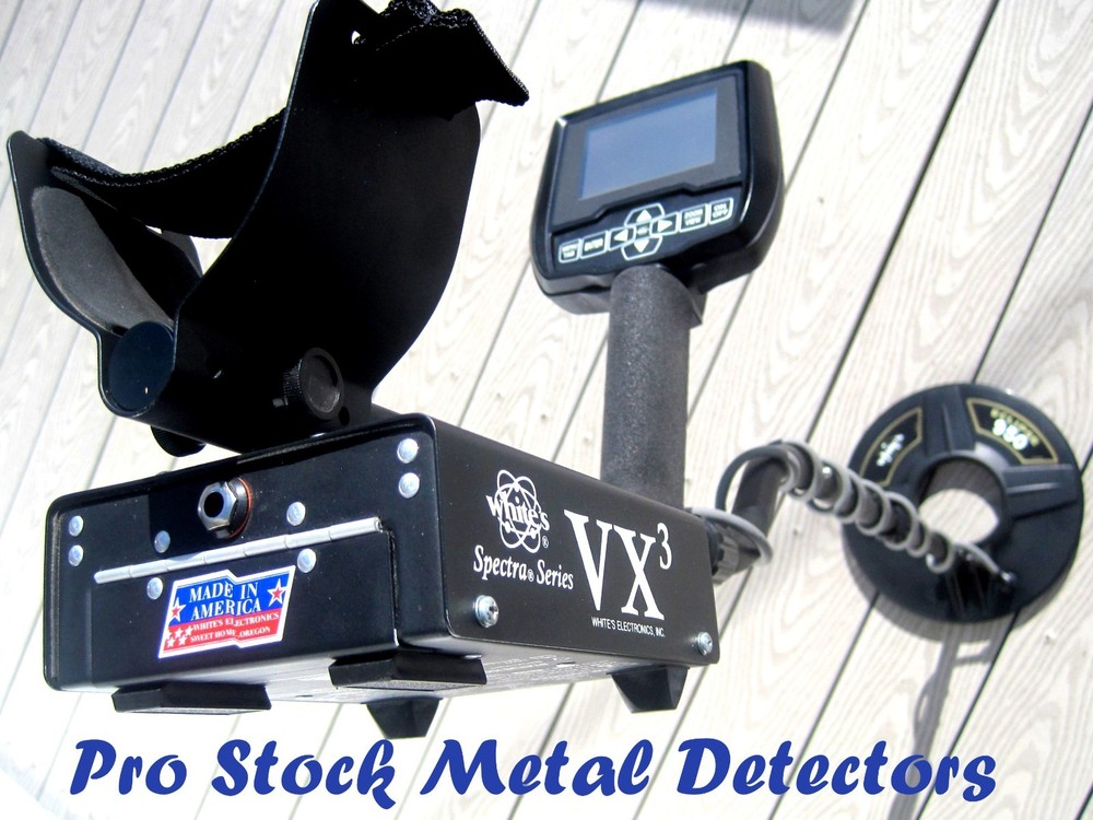 2011 Whites VX-3 Multi-Frequency Metal Detector Plus Hard Case! read description
