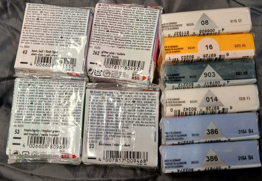 Staedtler FIMO Soft & Effect Polymer Clay Multicolor Lot