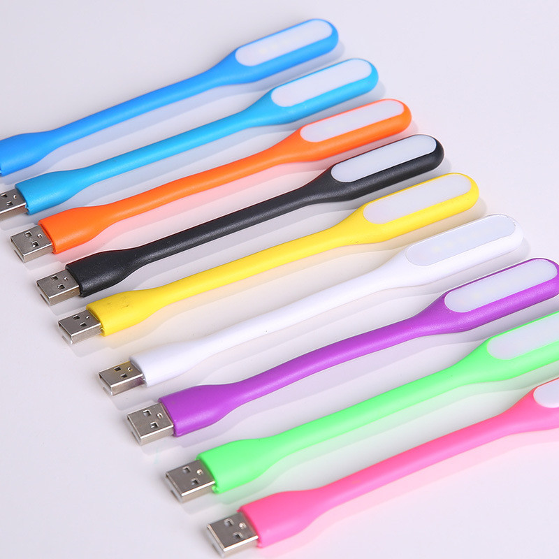 Purple Flexible USB LED Bright Light Lamp For Computer Laptop PC Reading #D15