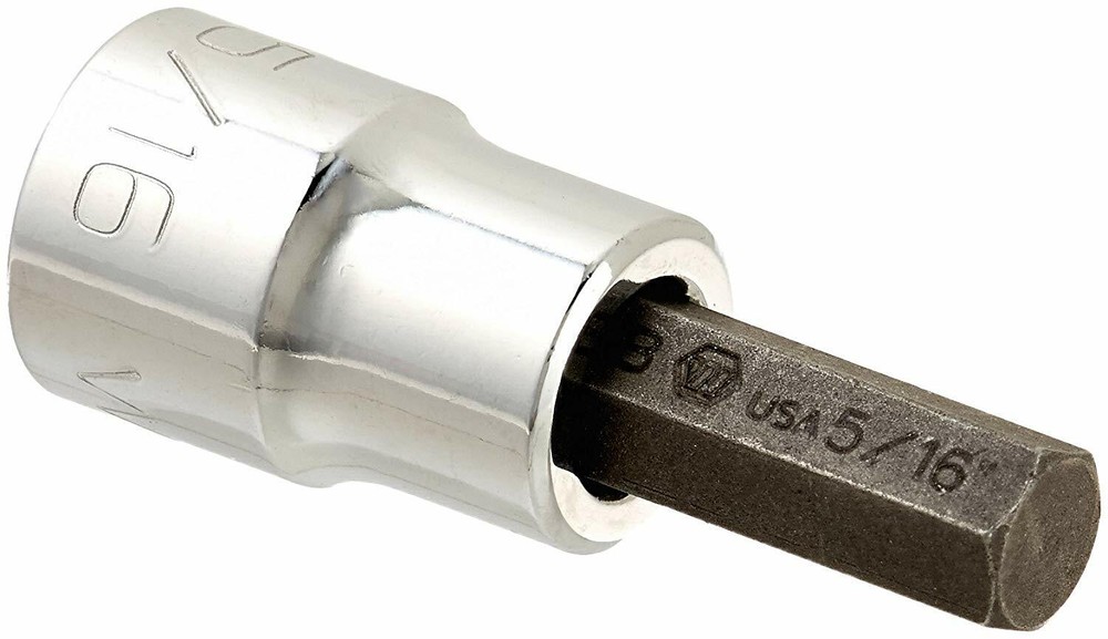Wright Tool 3/8" Drive Hex Type Socket with Bit, SAE and Metric