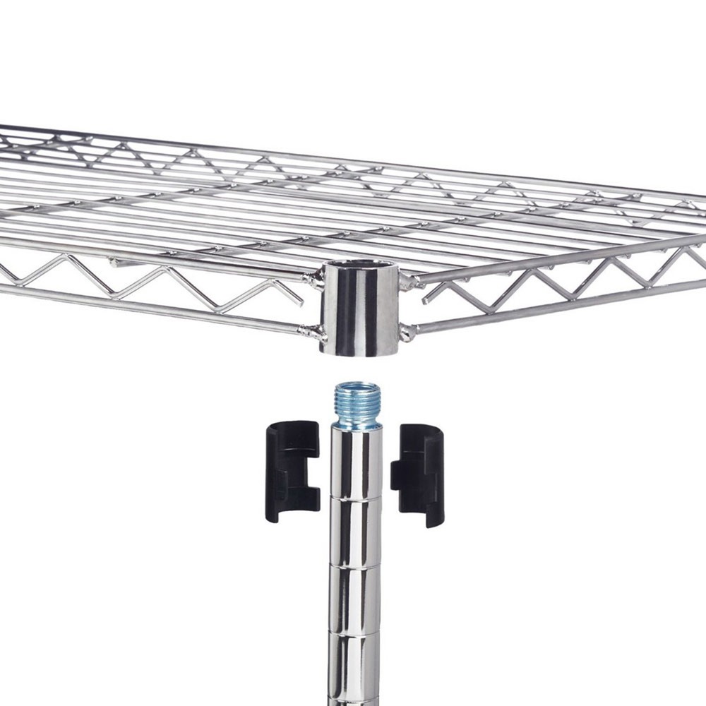 5-Tier Chrome Shelving Unit