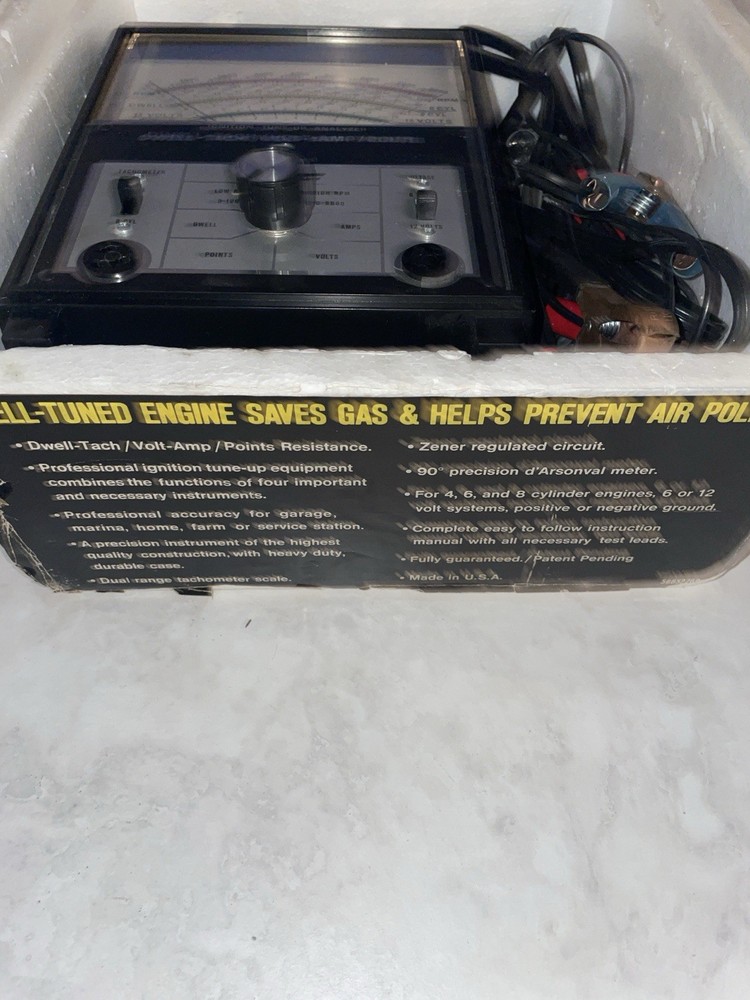 RAC Model# 566 Ignition Tune-up Analyzer With Box