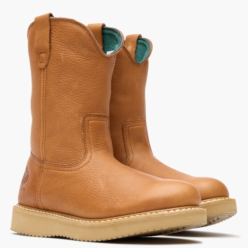 Georgia Boot Wedge Work Wellington - Soft Toe, Wide (EE)