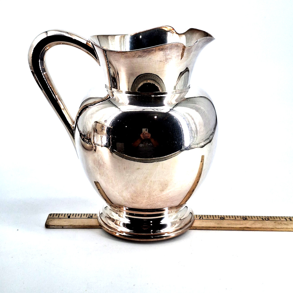 Reed & Barton Hollowware Pitcher Mayflower Pattern 5460 8 H.P