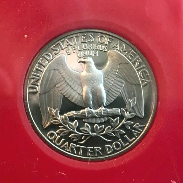 1981 P D S Washington Quarter In Mint Cello + PROOF