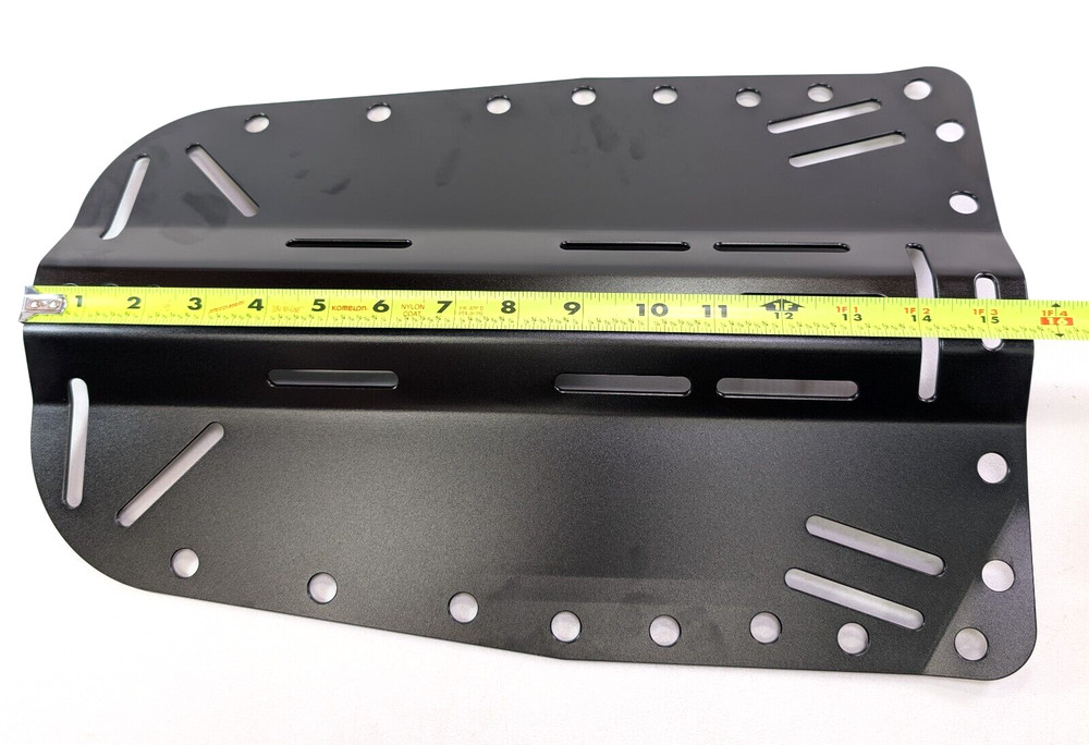 Aluminum Backplate Tech Scuba Dive Side Mount Doubles, Single Tank Adapter BCD