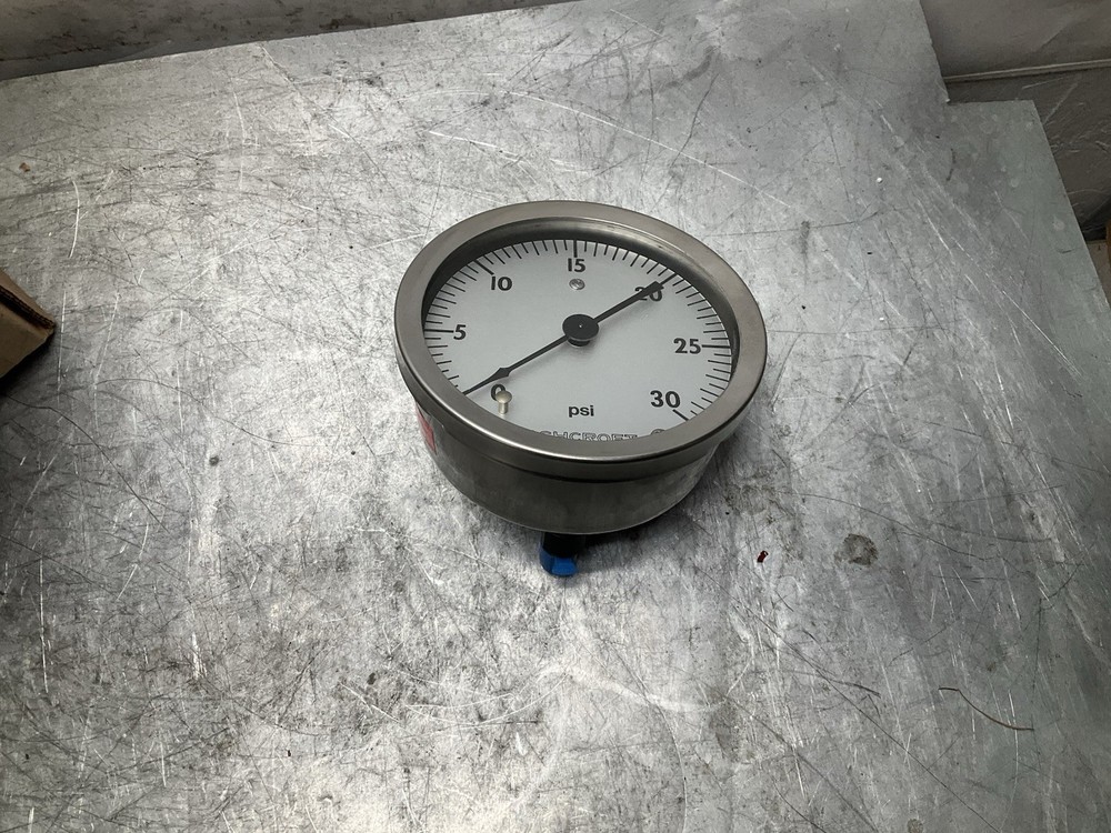 Ashcroft General Service Gauge 45 1009A 02B 30# 4 1/2