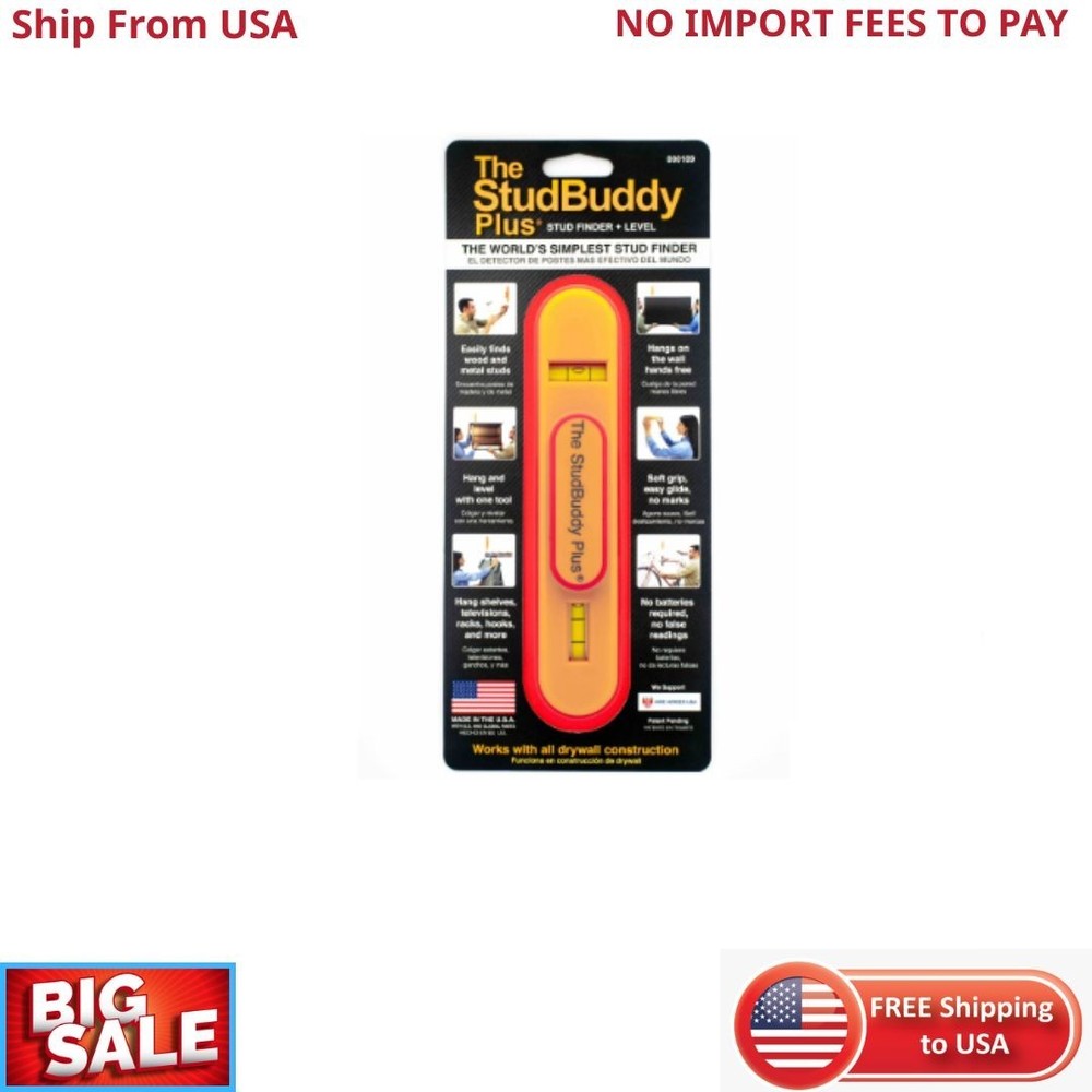 The StudBuddy Plus Magnetic Stud Finder New