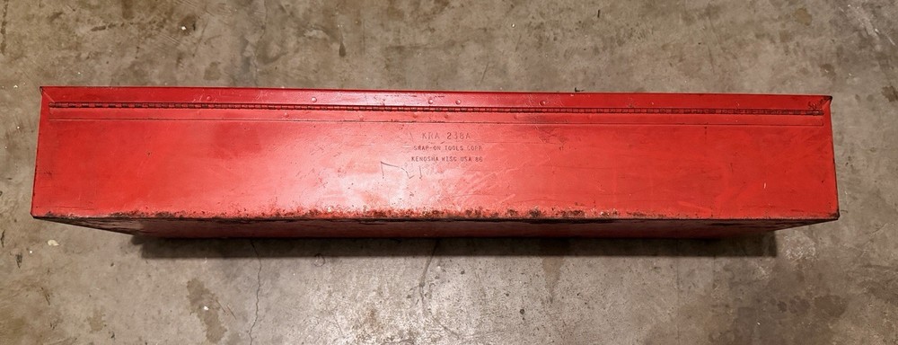 Snap-On Snap on KRA-238A Tool Box for 1 inch drive socket set Box Only