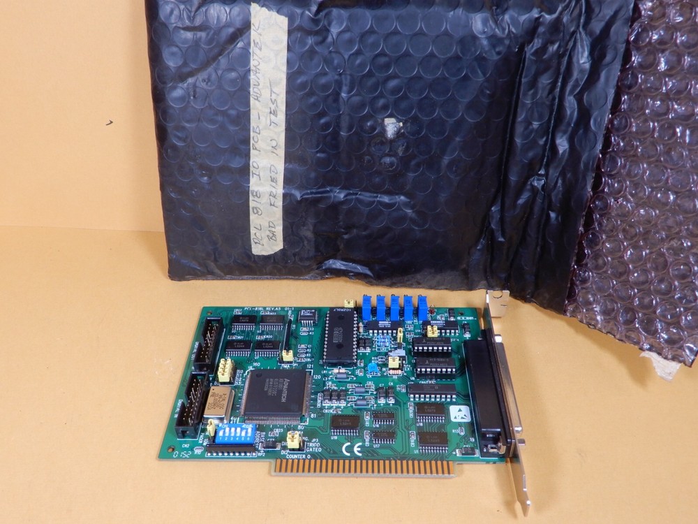 Advantech PCL-818L DAQ Card Fried During Testing AS IS