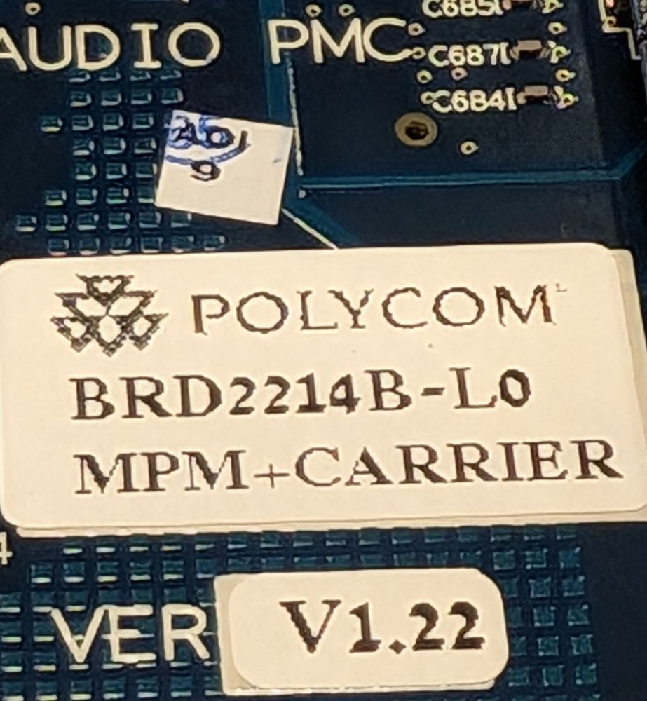 Polycom Mpm+40 RMX 2000 Real Presence Collaboration BRD2214B-L0 Server Module
