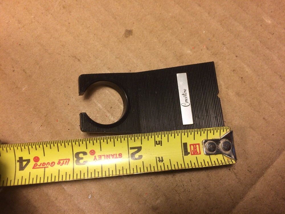 Small Vintage Microphone Stand Concertone Black Plastic