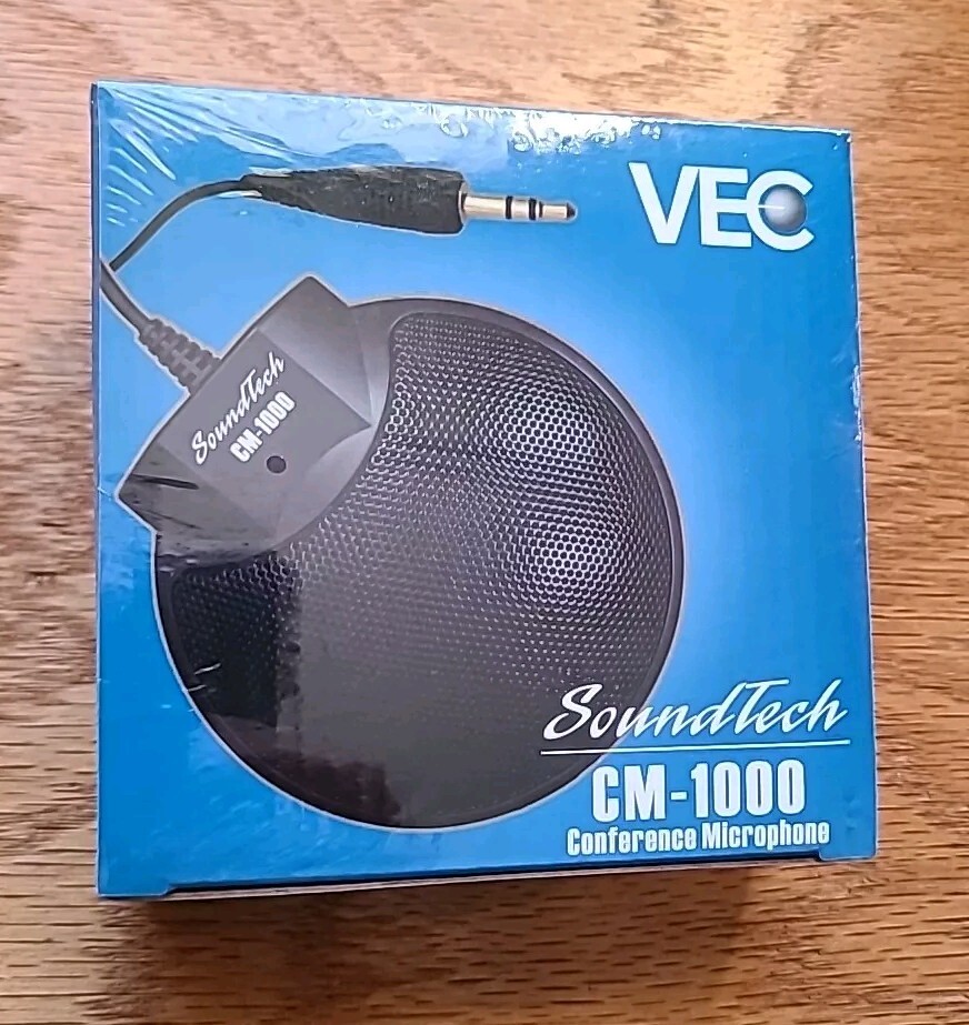 NEW SEALED VEC SoundTech CM-1000 Conference Microphone FAST SHIP