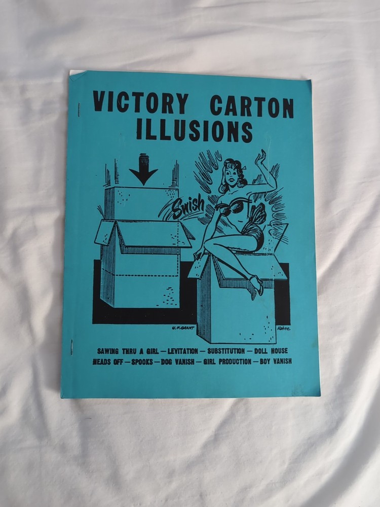 Victory Carton Illusions Magic Book UF Grant