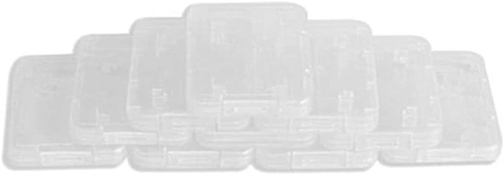 Hard Shell Plastic Memory Card Case Compatible with SD MMC/SDHC - Effortless Use