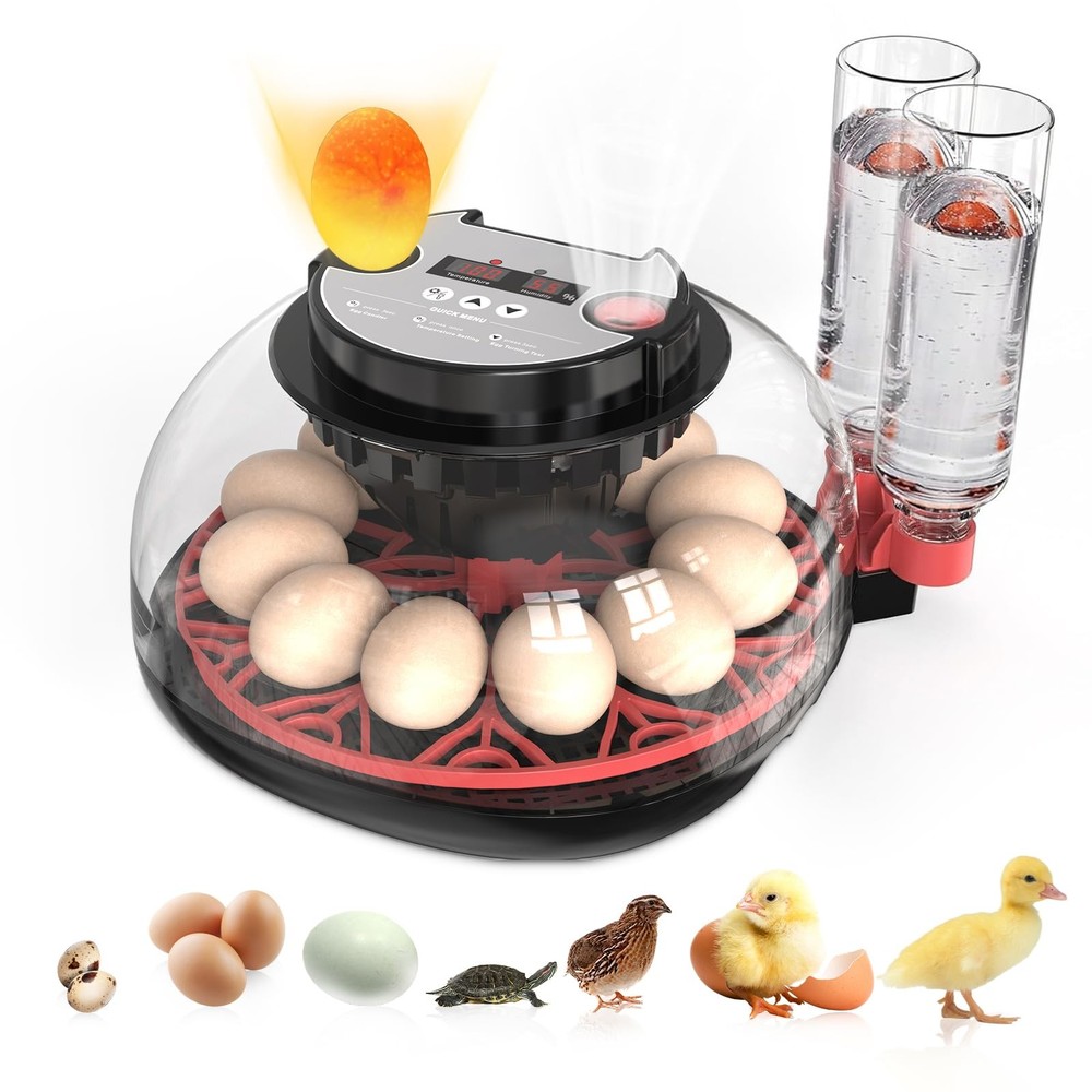 Incubators for Hatching Eggs Automatic Egg Incubator with Temperature Control
