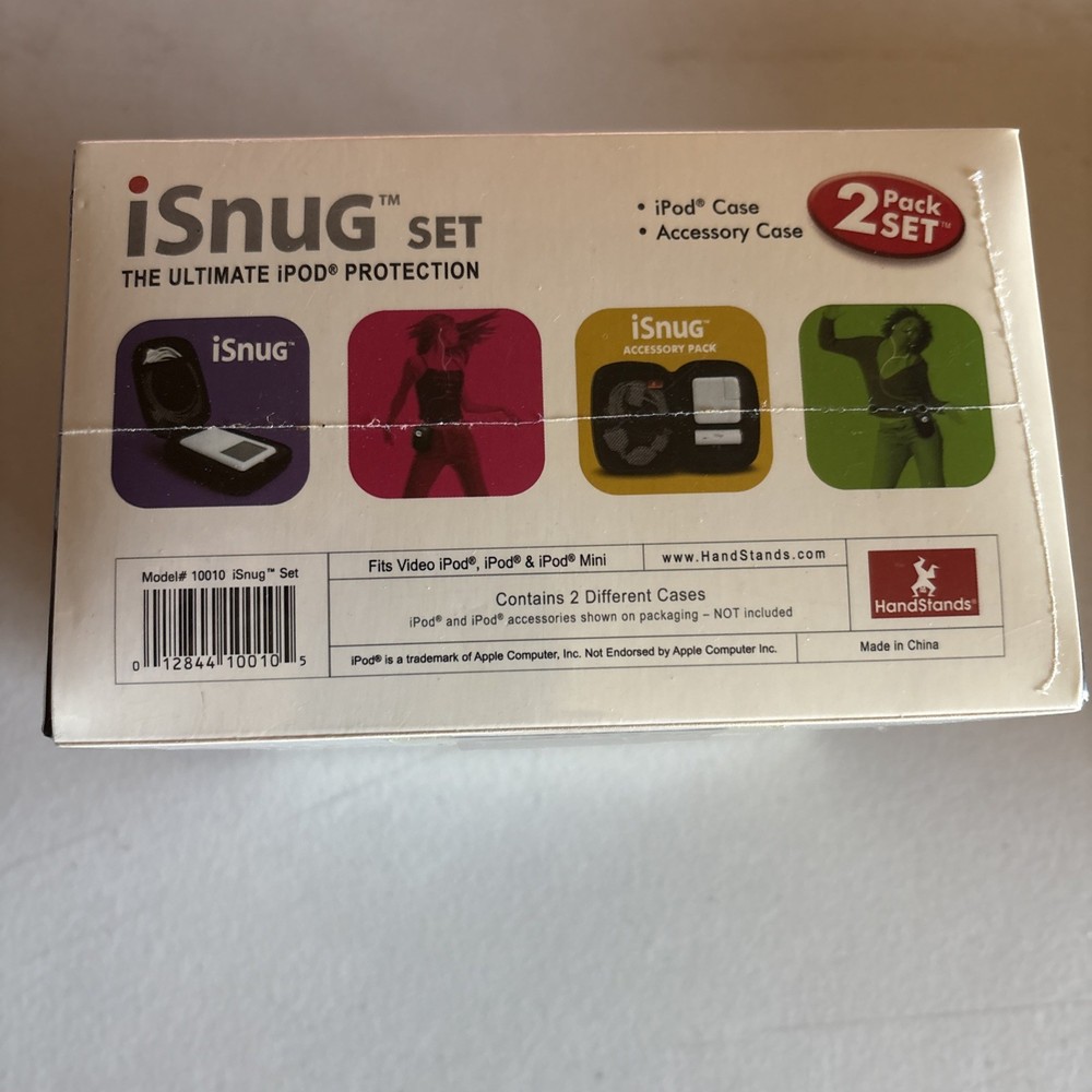 NOS iSnug Ipod And Accessory Cases