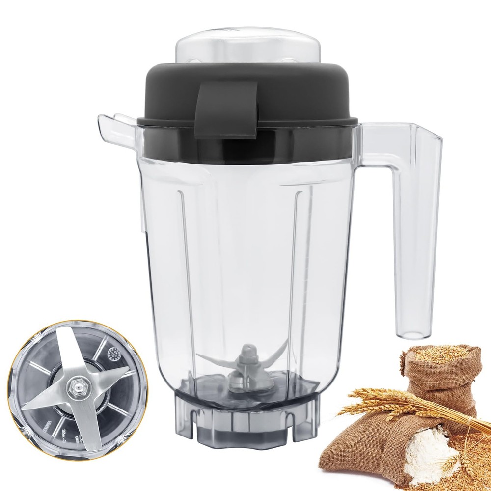 32 oz Dry Grains Container Compatible with E310 5000 5200 6300 Transparently