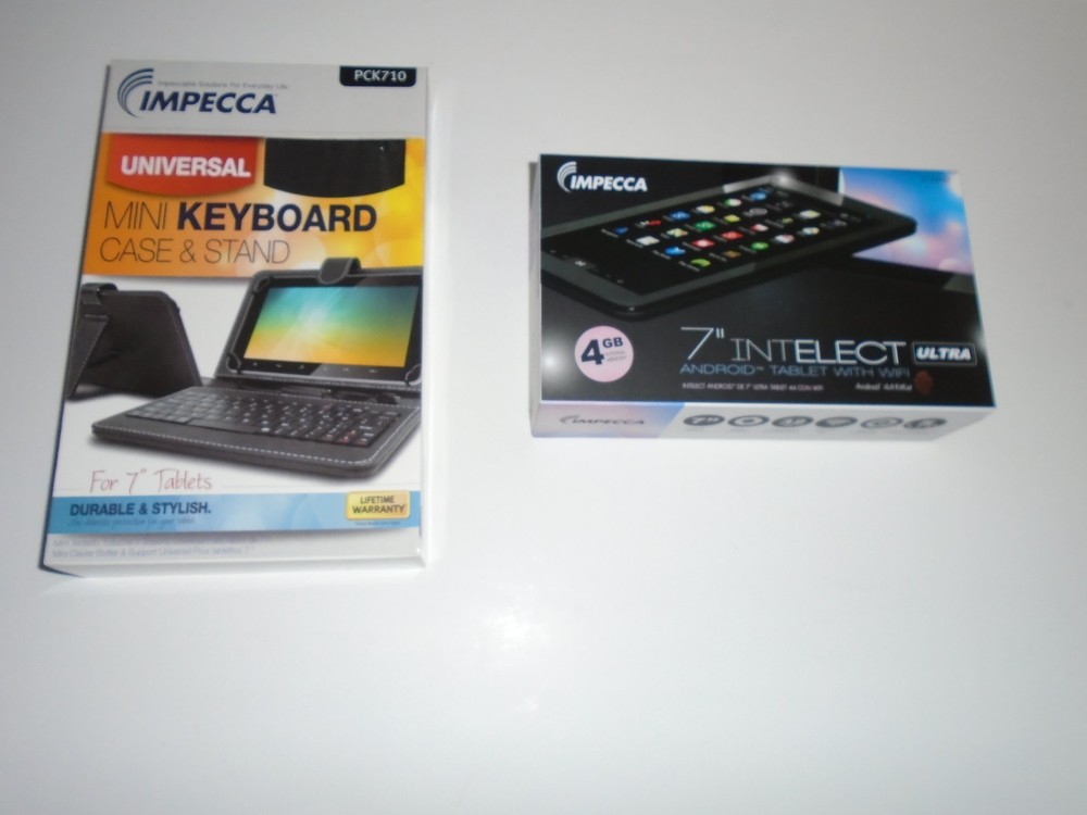 Impecca 7" Intelect Ultra Android Tablet 4GB Bundle New