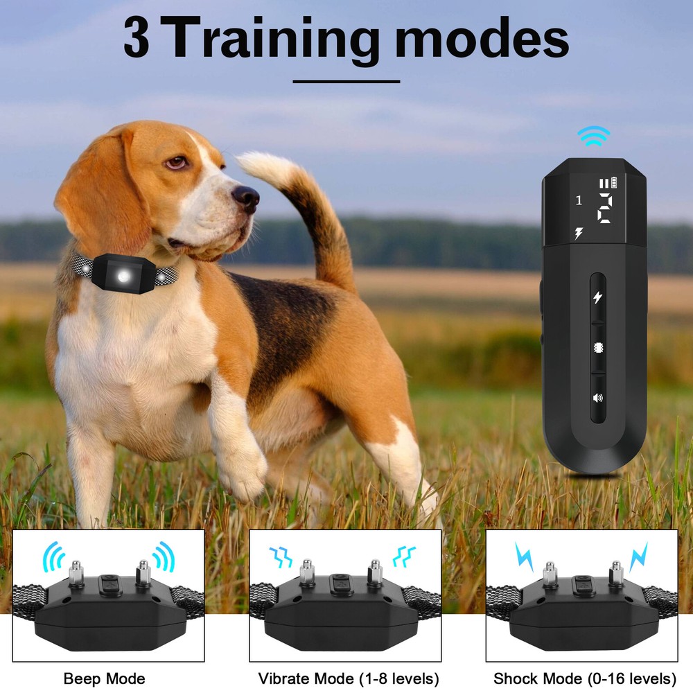 Automatic Shock Control Collar No Barking For Small Medium Large Dog Anti Bark