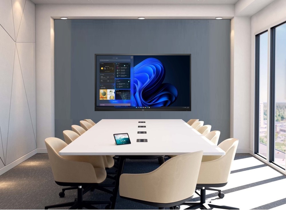 Dell Interactive Whiteboard with Mobile Stand / Windows 11 pro / 2 YRS guarantee