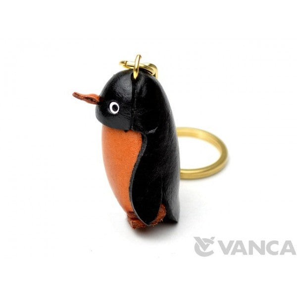 Penguin Leather Keychain(L)