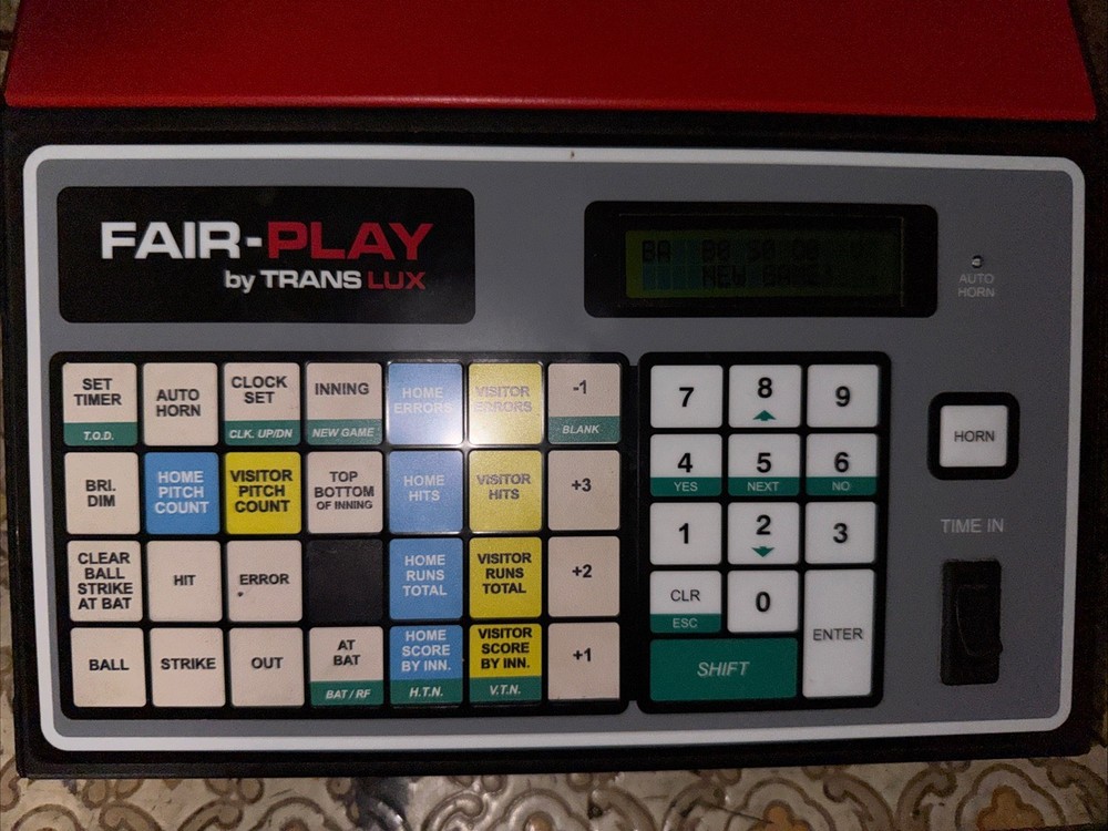 FairPlay Translux MP50 Scoreboard Controller Console Wired