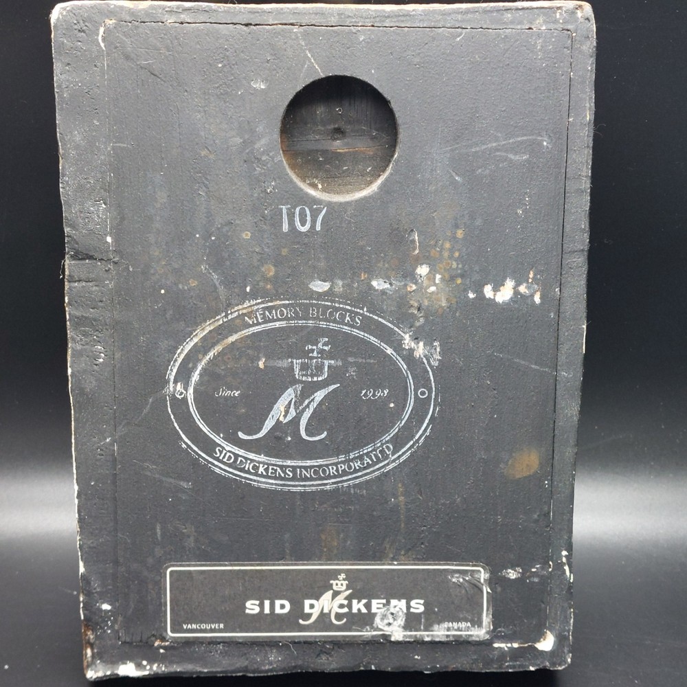 SID DICKENS MEMORY BLOCK T-07 VIOLIN/MANDOLIN RETIRED 2004