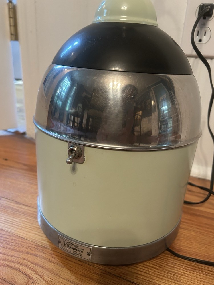 Vintage Vitasphere Juicer Converted Into Lamp