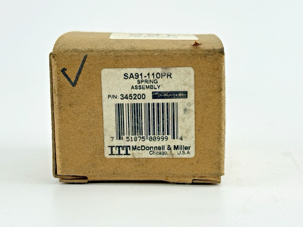 ITT Mcdonnell & Miller SA91-110PR 345200 Spring Assembly