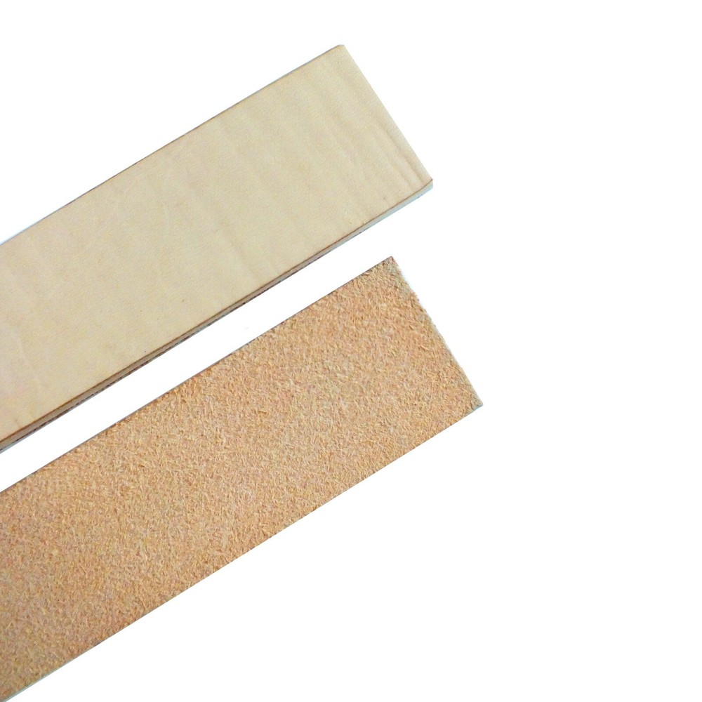 11" Long Double Sided Leather Paddle Strop for Knife Sharpening, 1 Piece L