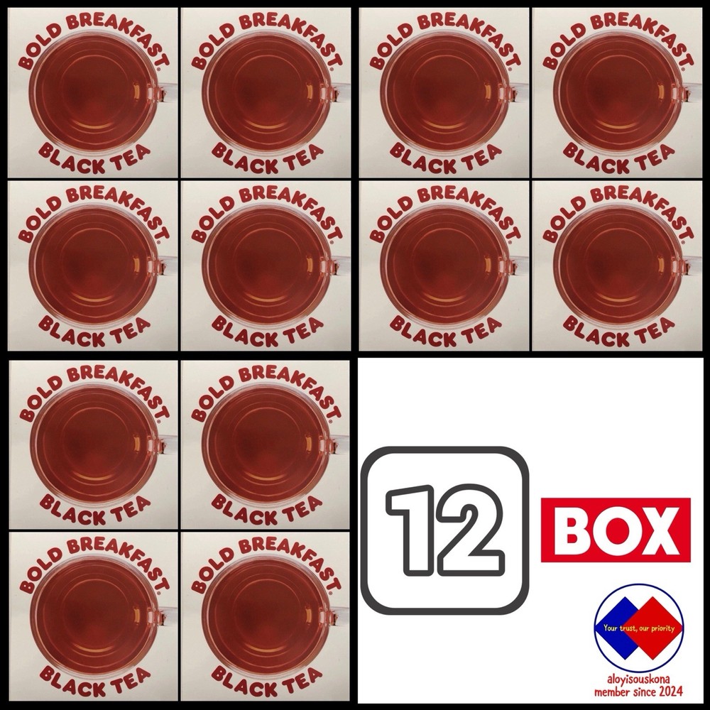 Dunkin Bold Breakfast Black Tea Per Box less than $12 (12 individual BOX)