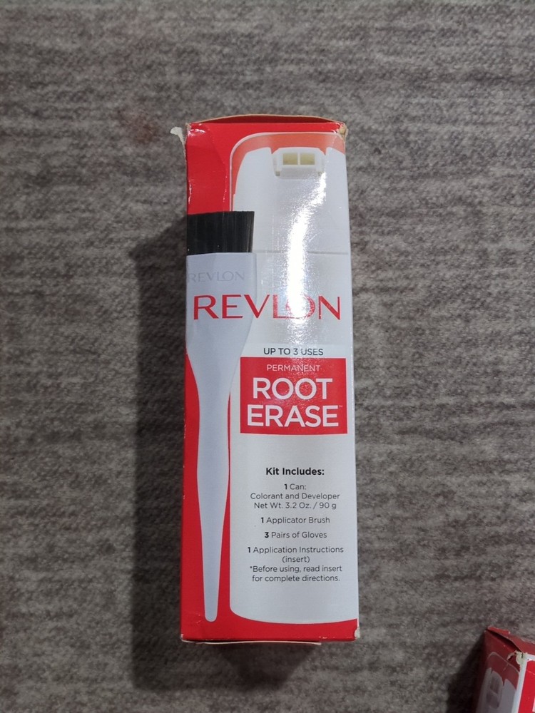 REVLON ROOT ERASE Permanent 7 DARK BLONDE 100% Grey Coverage Discontinued