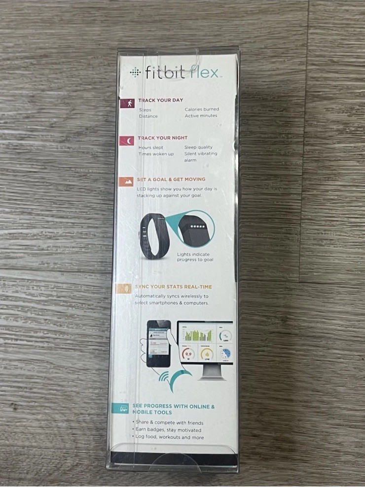 Fitbit Flex Wireless Activity & Sleep Tracker Wristband Pink FB401PK New In Box