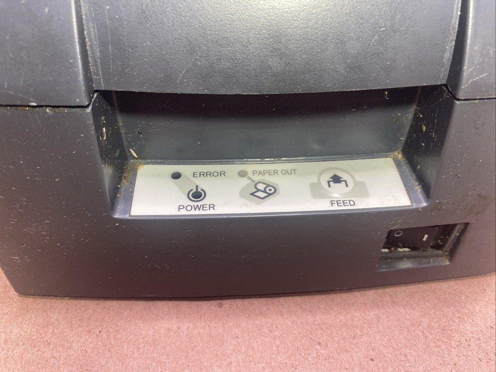 Epson TM-U220B M188B POS Receipt Printer ( Untested/ For Parts )