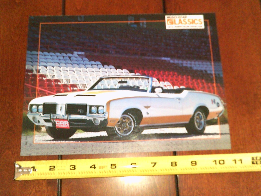 1972 HURST OLDS PACE CAR - ORIGINAL ARTICLE OLDSMOBILE