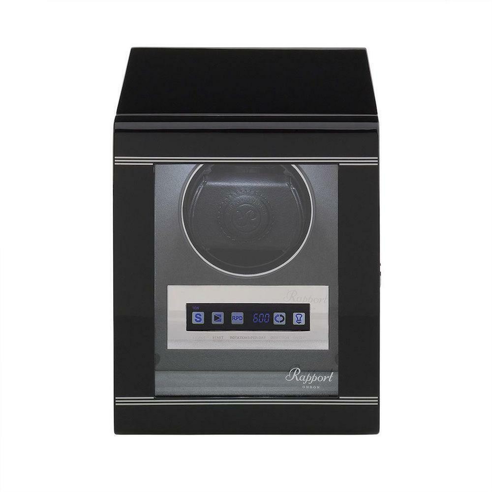 Rapport Formula Single Programable Watch Winder in Gloss Black