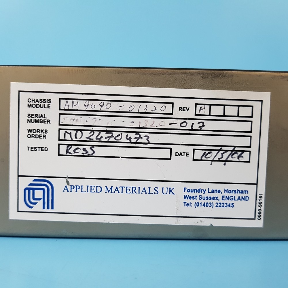101-0601// AMAT APPLIED 9090-01320 FFU CONTROLLER USED
