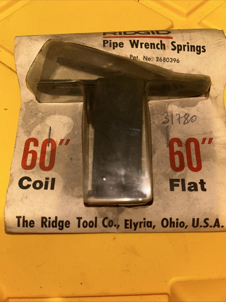 RIDGID 31780 Coil and Flat Spring Assy 1VTT1