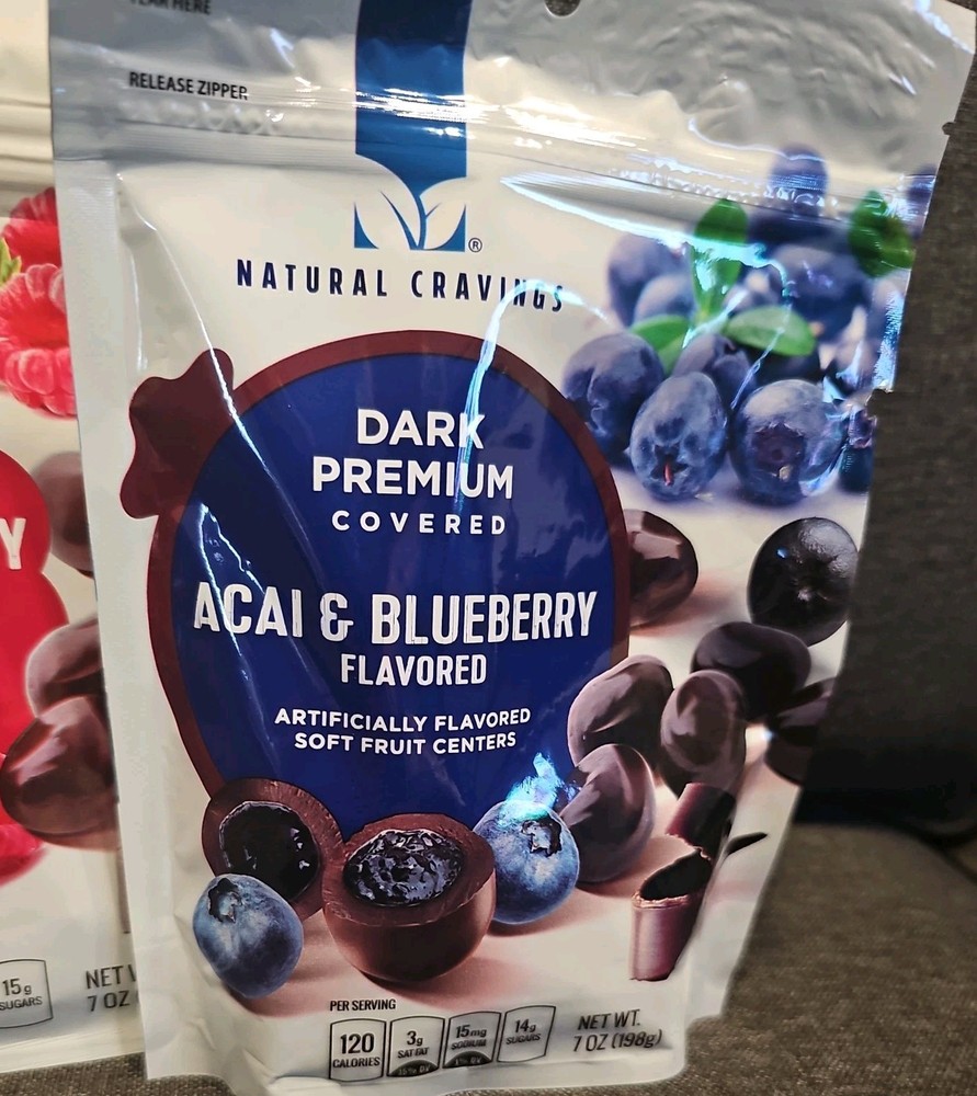 Natural Cravings Chocolate Covered 3 Different Flavored Fruit 3 Packs