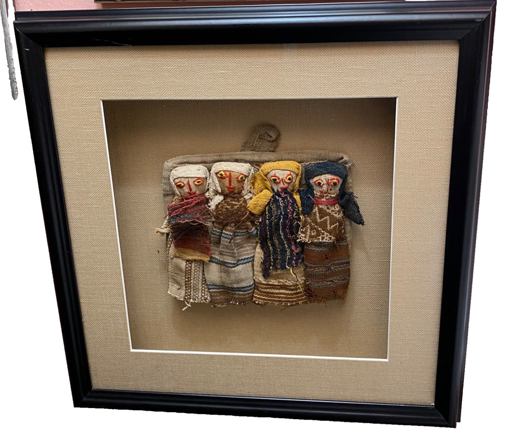 Old Peruvian Chancay Burial Dolls