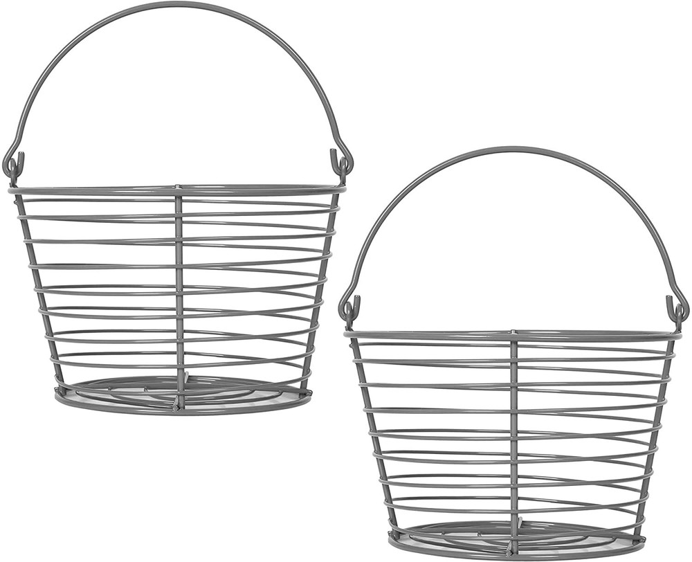 CONCORD 8" Egg Basket For Storage Collecting and Transporting Eggs